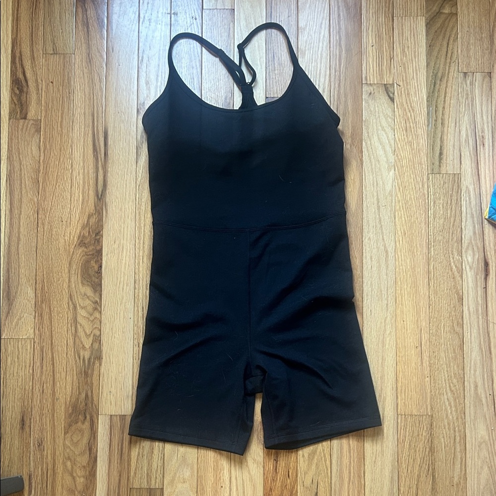 Black athletic One Piece